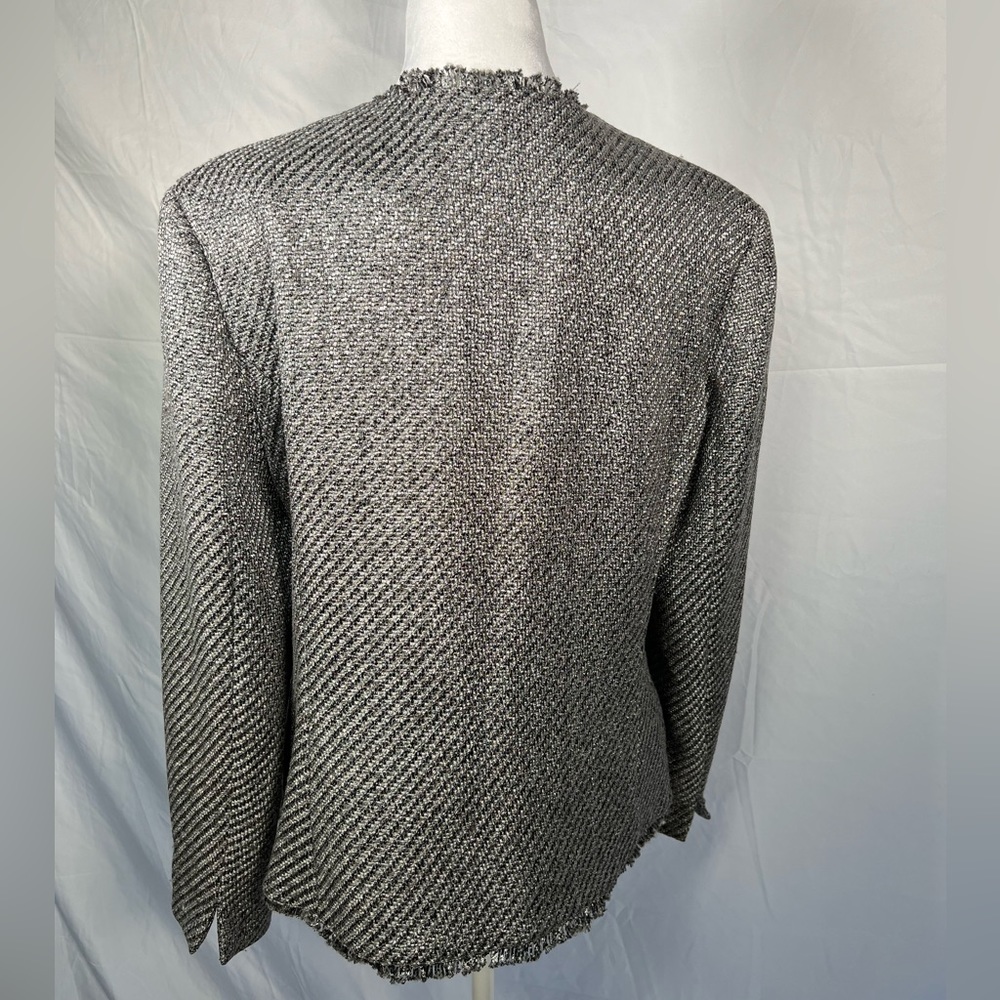 Jones New York silver thread jacket - Picture 5 of 10